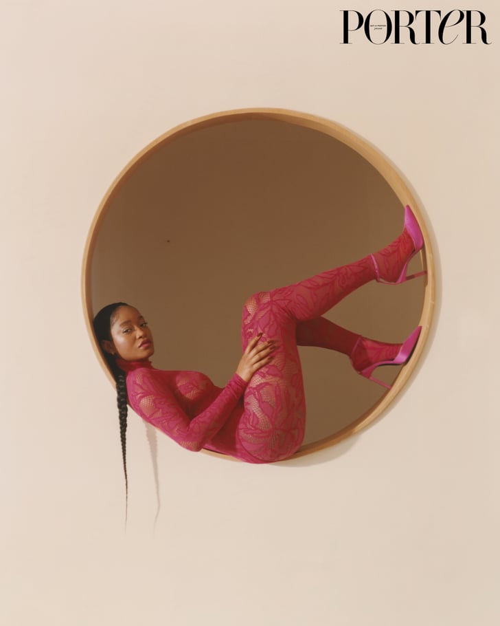 Keke Palmer's Pink Alaïa Catsuit For Porter Magazine