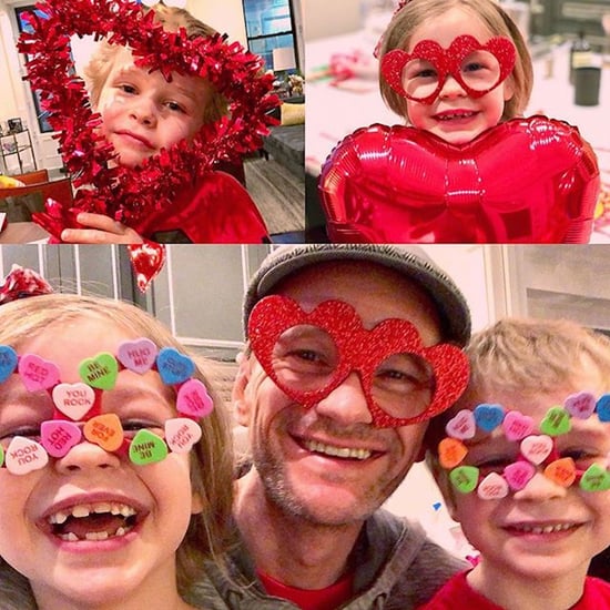 Neil Patrick Harris Valentine's Day Instagram With Kids 2018