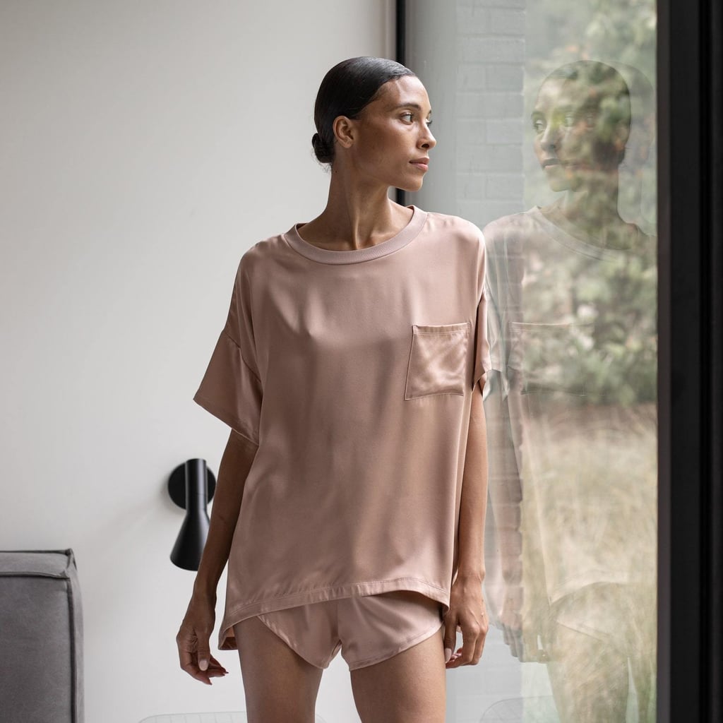 Lunya Washable Silk Tee Set | Best Fitness and Health Gifts 2019