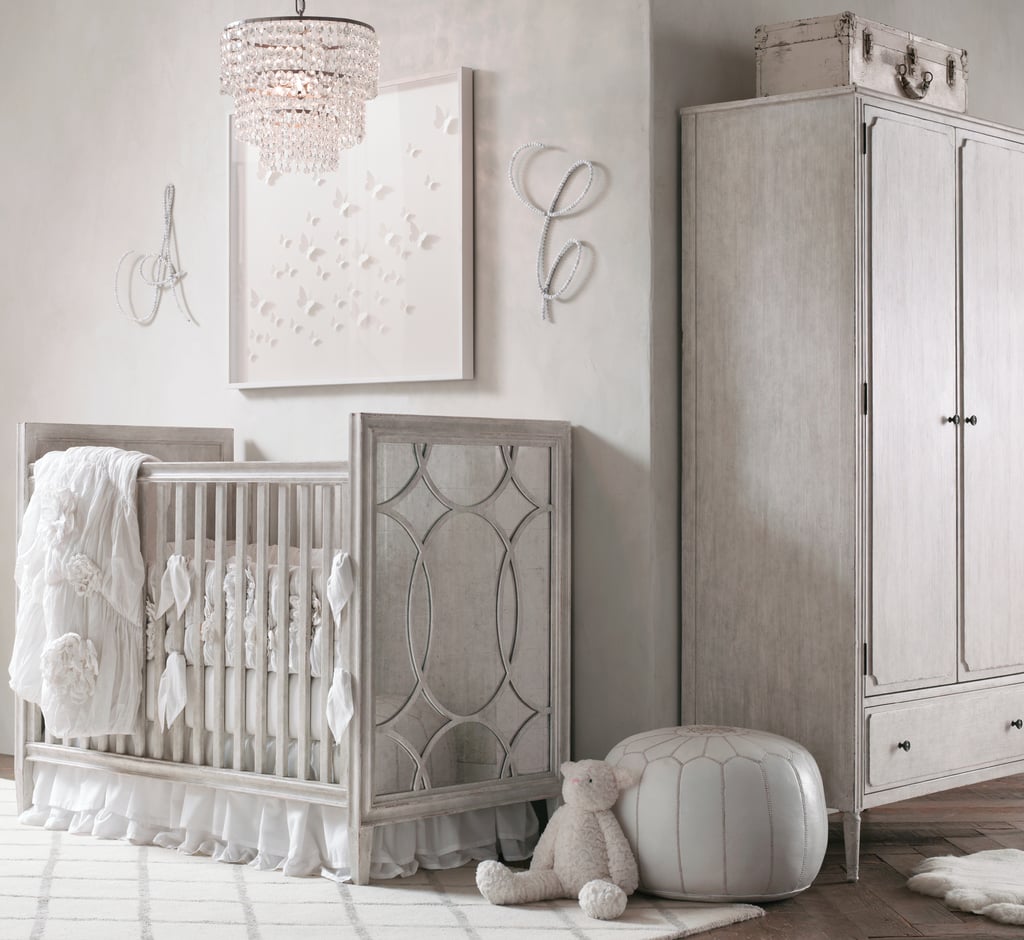 A Soft, Glamorous Nursery For a Baby Girl