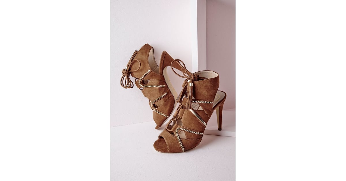 tassel tie up sandals