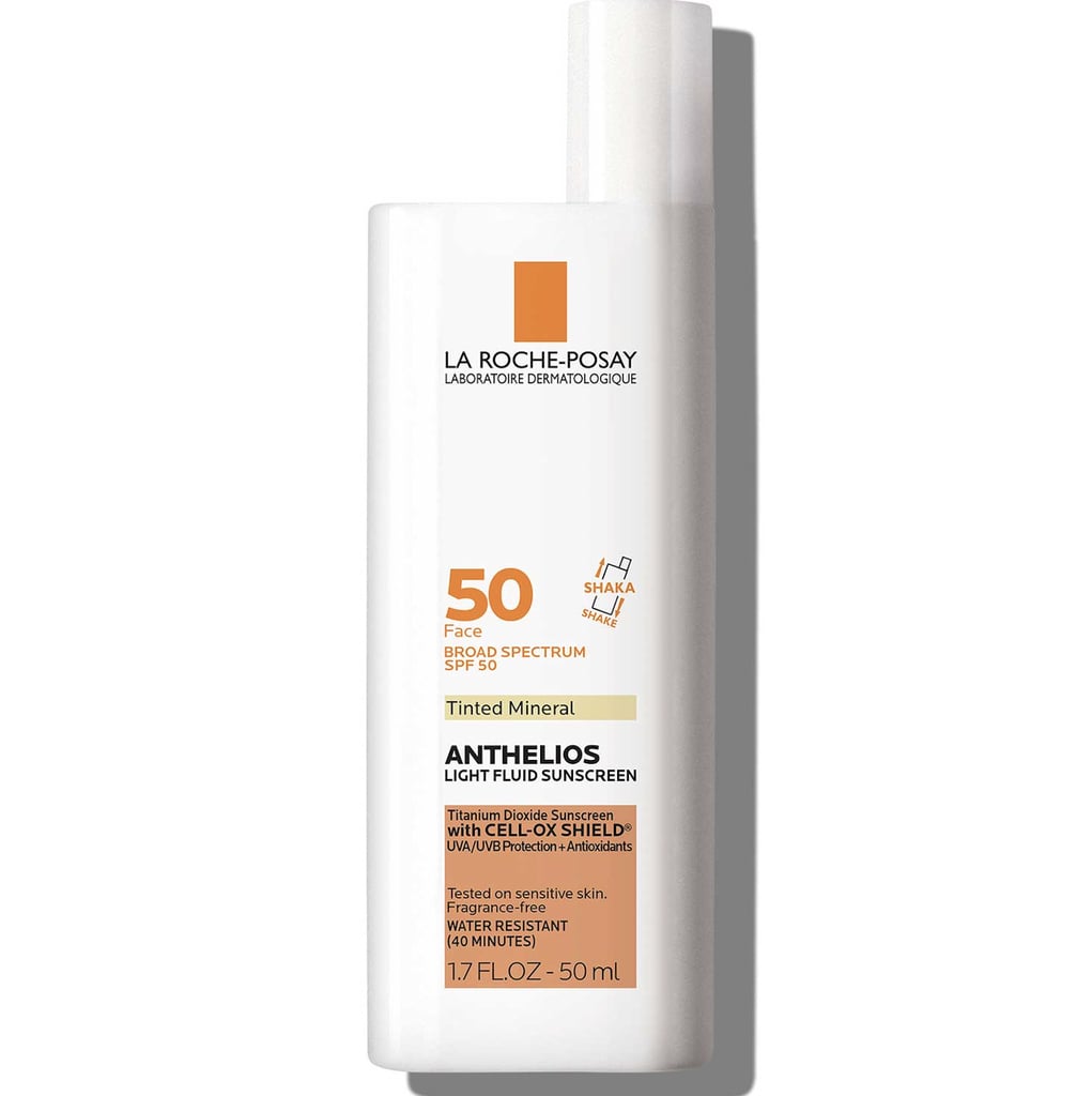 A Tinted Sunscreen: La Roche-Posay Anthelios Tinted Face Sunscreen with SPF 50
