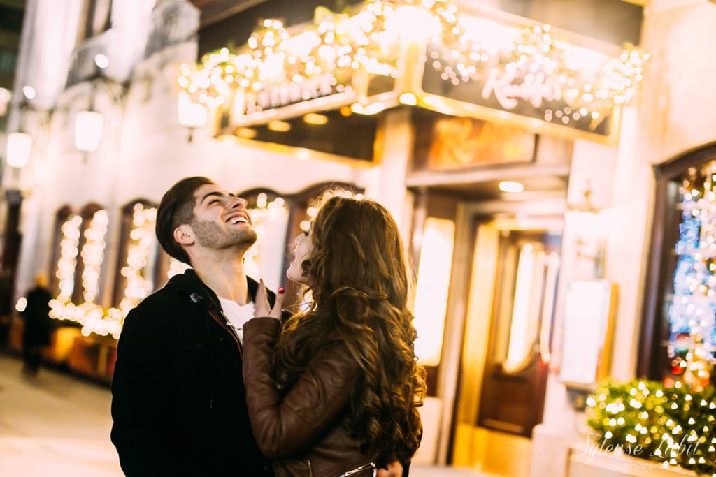 Christmas Engagement Photos in New York