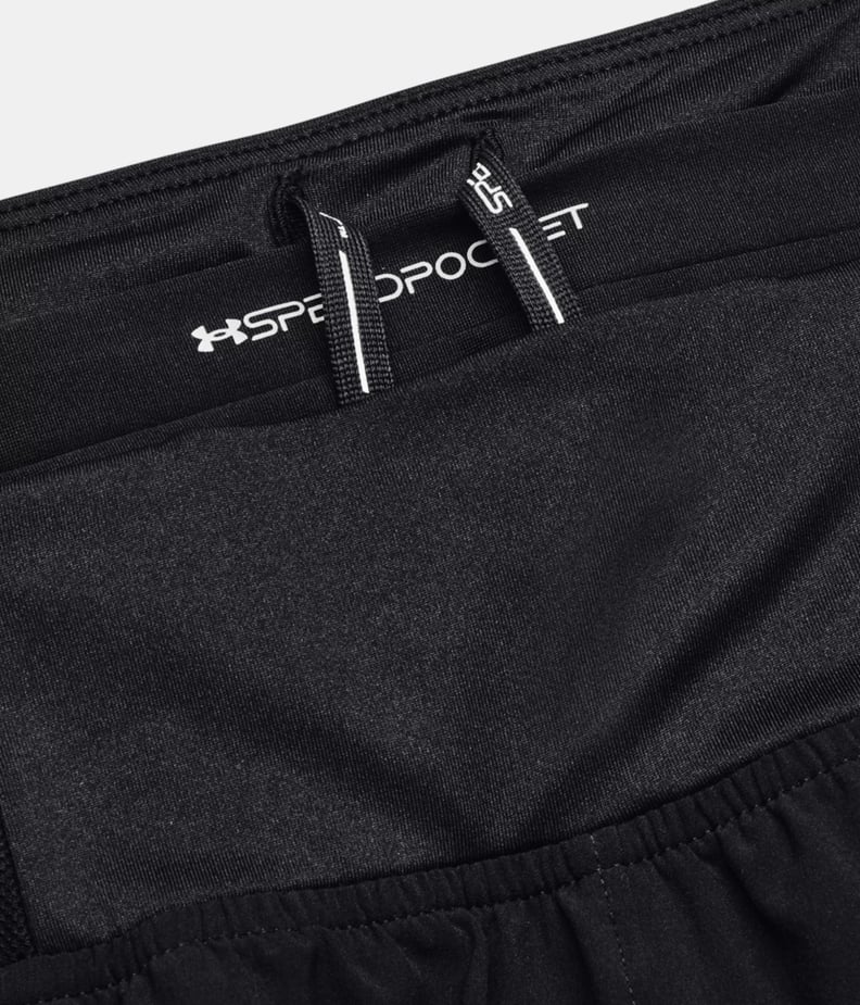 Women's UA Speedpocket Shorts: Built-In Brief