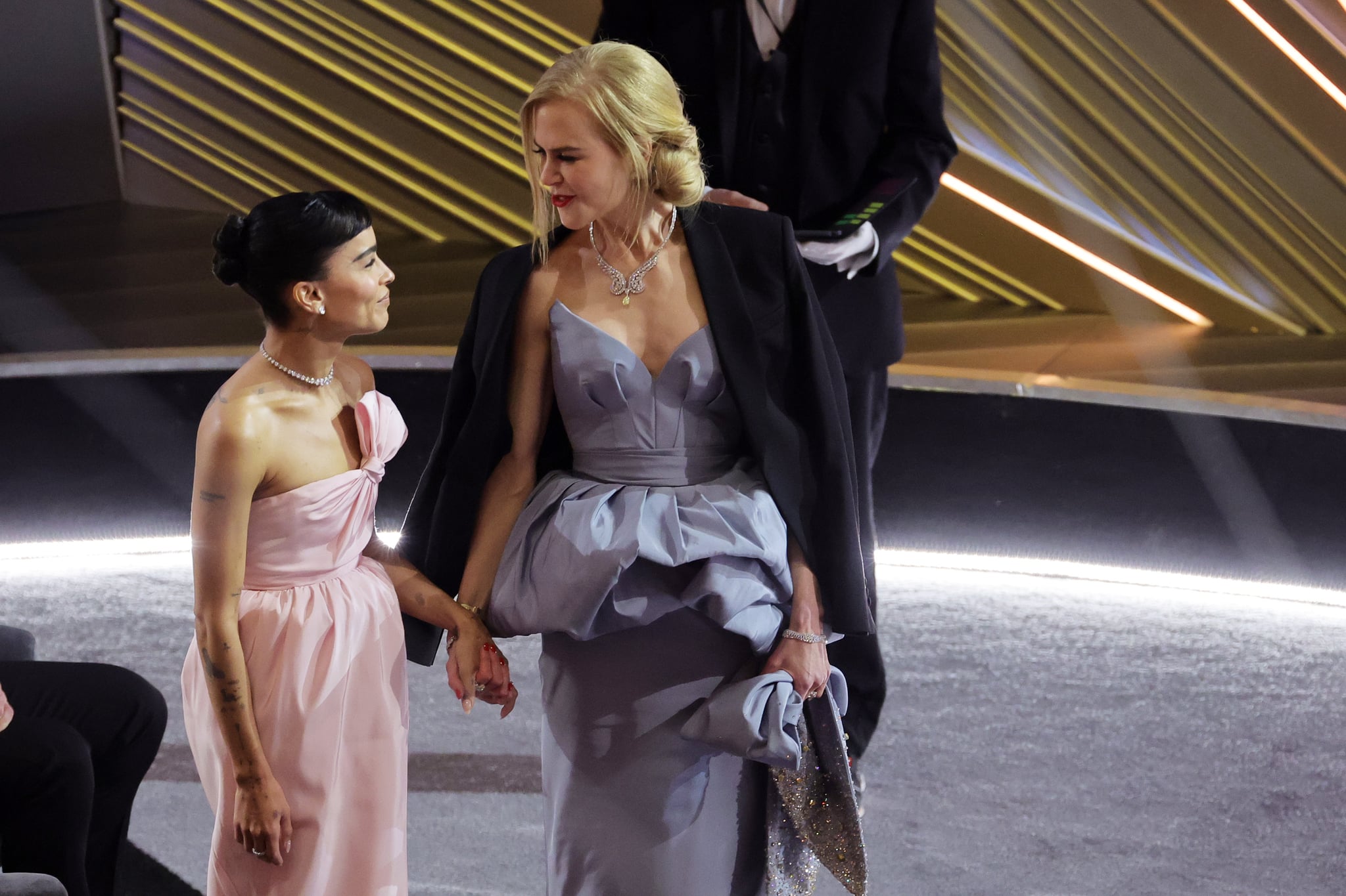 Zoë Kravitz and Nicole Kidman Reunite at the Oscars | POPSUGAR Celebrity