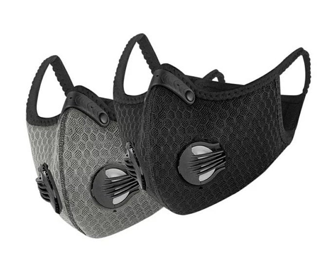 Sport Face Mask With Velcro Closure and Ear Loops