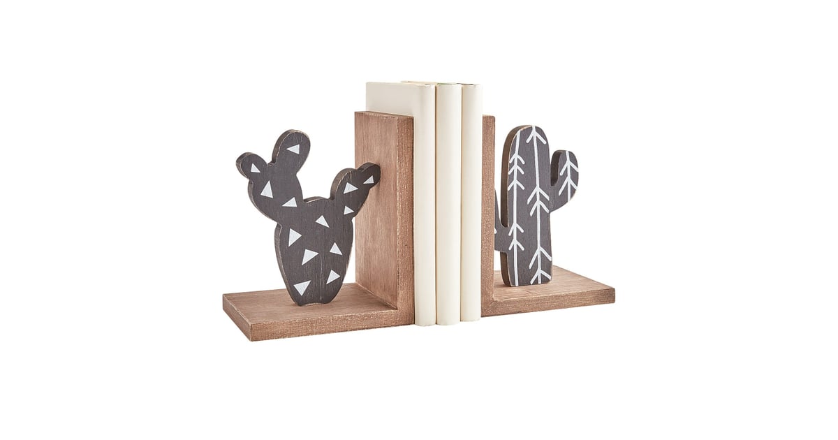 Cactus Bookend Set Best Pier 1 Imports Decor Under 50 POPSUGAR