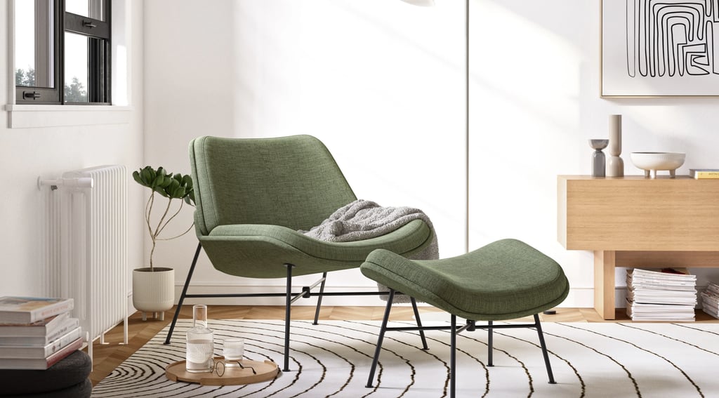 Best Modern Lounge Chair: Burrow Vesper Lounge Chair