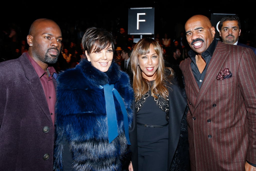 Kris Jenner, Corey Gamble, Steve Harvey, and Marjorie Harvey