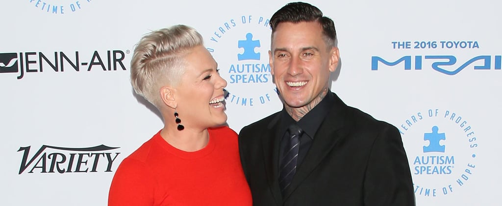 Pink and Carey Hart Red Carpet October 2015