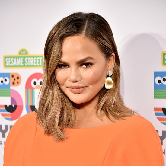 Chrissy Teigen's Natural Hair Texture