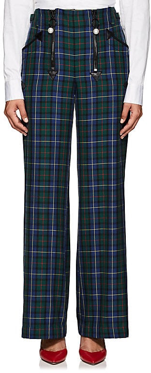 Opening Ceremony Women's Embellished Plaid Pants