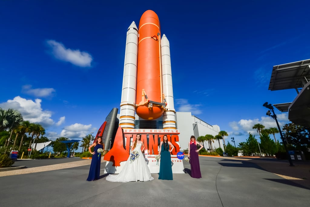 See Photos From This Couple's Kennedy Space Center Wedding