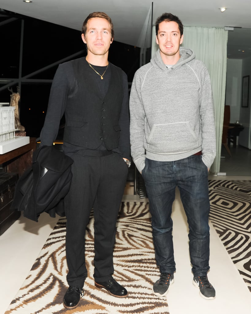 David Neville and Marcus Wainwright attended Diane von Furstenberg and the CFDA's bash for Marigay McKee.