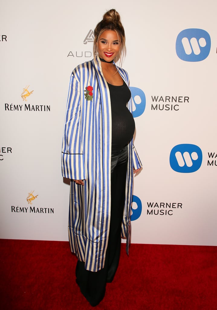 Russell Wilson and Ciara at 2017 Grammys Afterparty
