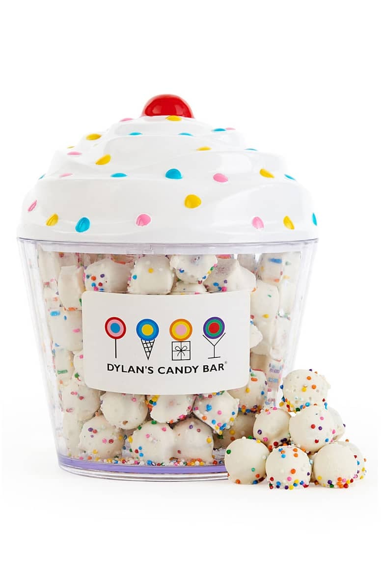 Dylan's Candy Bar White Chocolate Pretzel Balls Cupcake