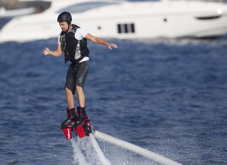 Step 4: Try adventurous sports. Like Flyboarding.