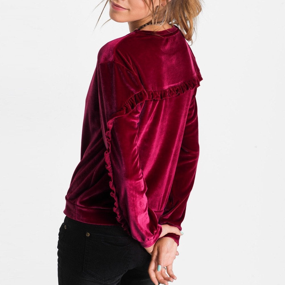 Freeheart Velvet Top