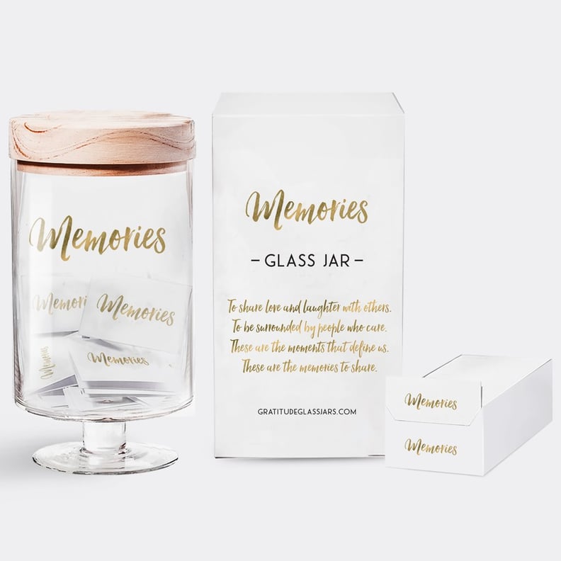 The Memories Glass Jar by Gratitude