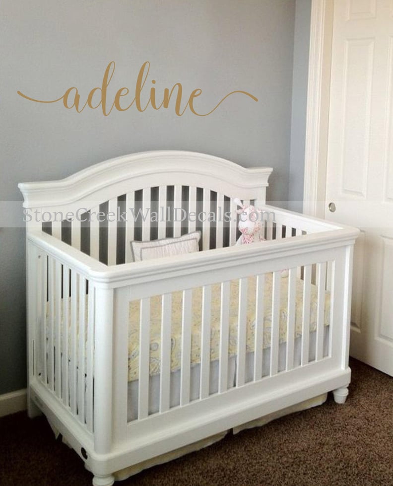Foil Name Wall Decal