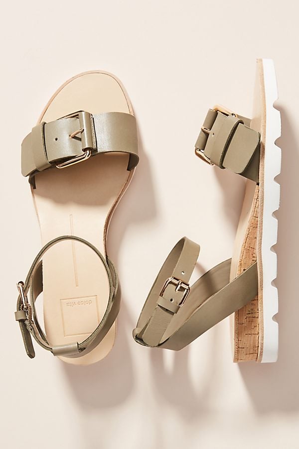 Dolce Vita Buckled Ankle Strap Sandals