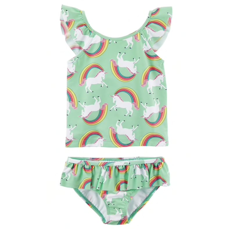 Rainbow Unicorn Tankini