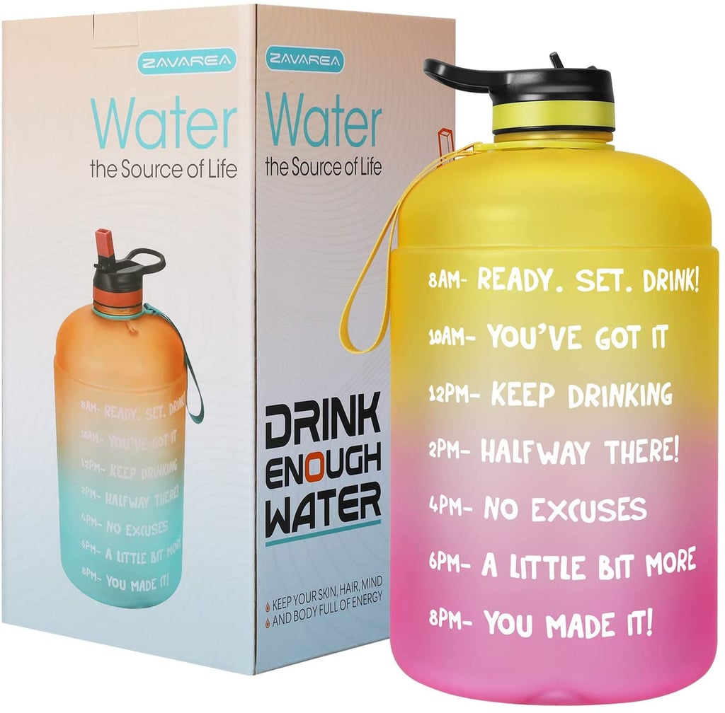 Overlarge 1 Gallon/128 OZ Motivational Water Bottle