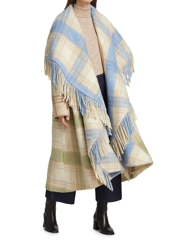 Cinq à Sept Lita Plaid Coat