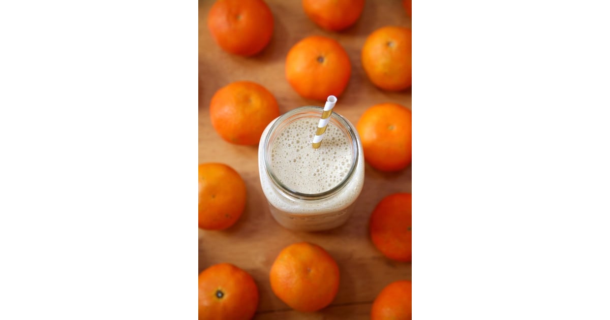 Vanilla Clementine Protein Smoothie Healthy DairyFree Breakfast