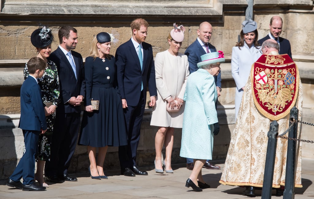 The Royal Family at Easter Service April 2019