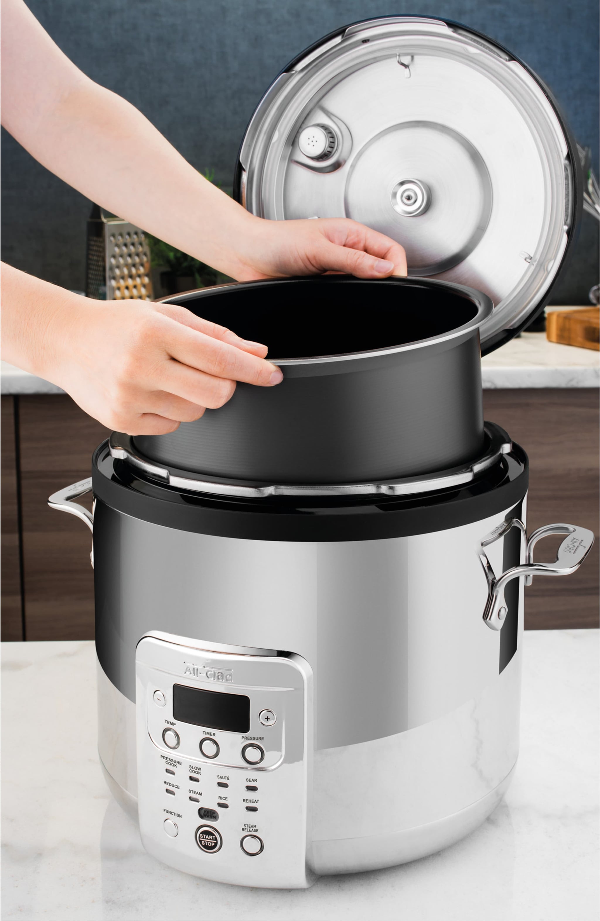 All clad electric pressure discount cooker