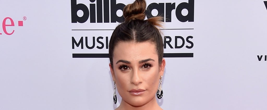 Lea Michele Hair and Makeup 2017 Billboard Music Awards