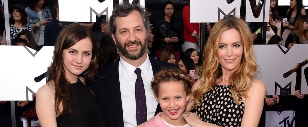 Leslie Mann and Judd Apatow at the MTV Movie Awards 2014