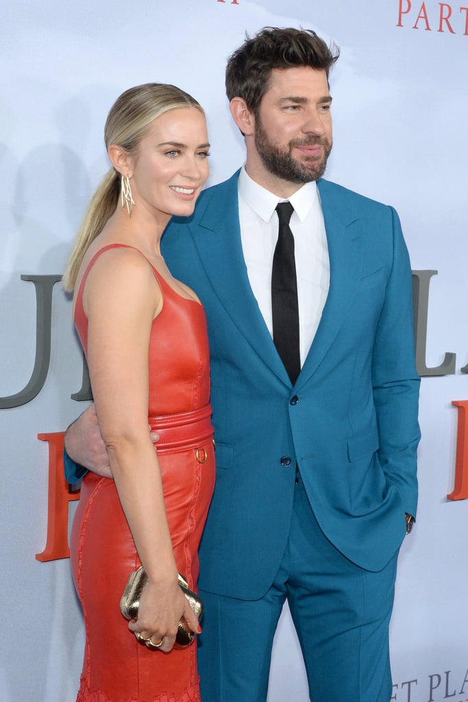 Emily Blunt and John Krasinski at A Quiet Place 2 Premiere