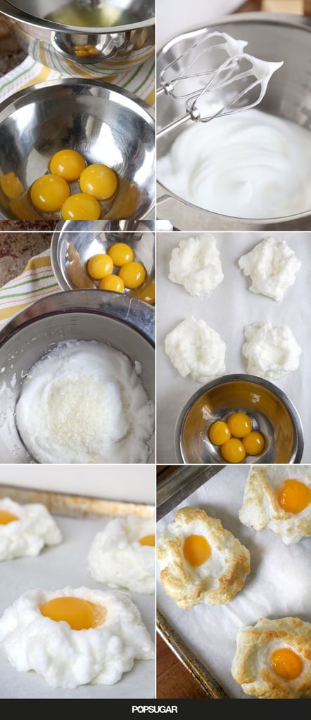 Get the recipe: baked egg clouds
