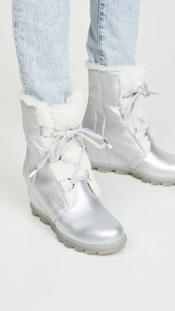 joan of arctic wedge ii shearling boots