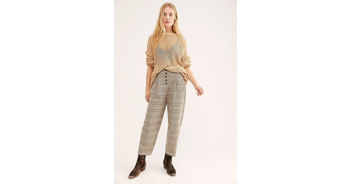 Free People Posey Plaid Pants | How to Wear 
