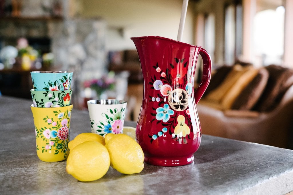 Enameled Floral Tumbler ($11)