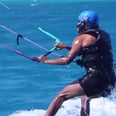 Drop Whatever You're Doing and Watch This Amazing Video of Barack Obama Kitesurfing