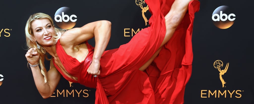 American Ninja Warrior Jessie Graff at the 2016 Emmys