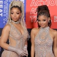 Chloe and Halle Bailey's Sheer Designer Gowns Are Proof That All Good Things Come in Pairs