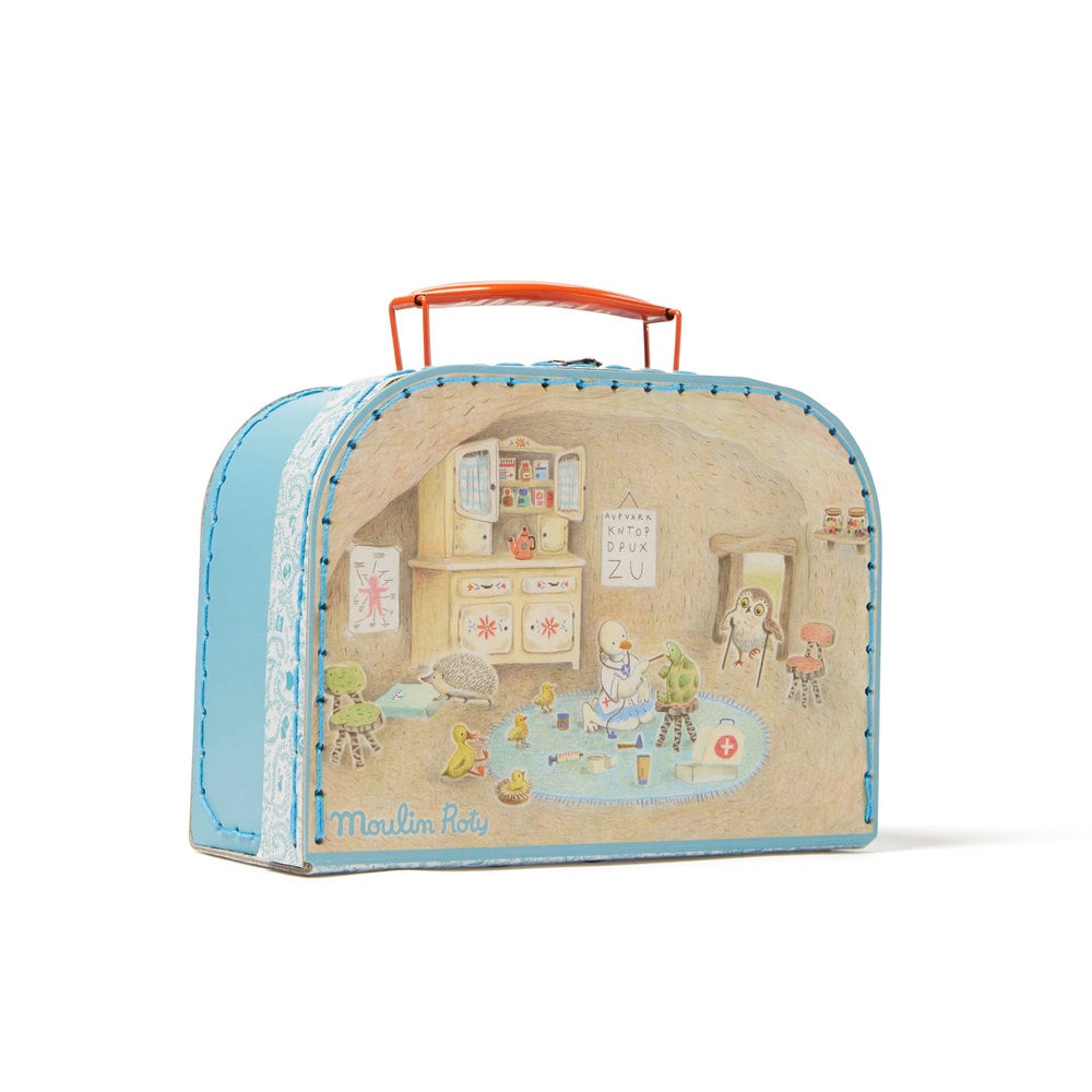 Rarely are children's toys as adorable as this Valise Doctor Play Set ($40) illustrated by French cartoonist Camille Jourdy. It has everything you need to treat all those imaginary boo-boos in style.