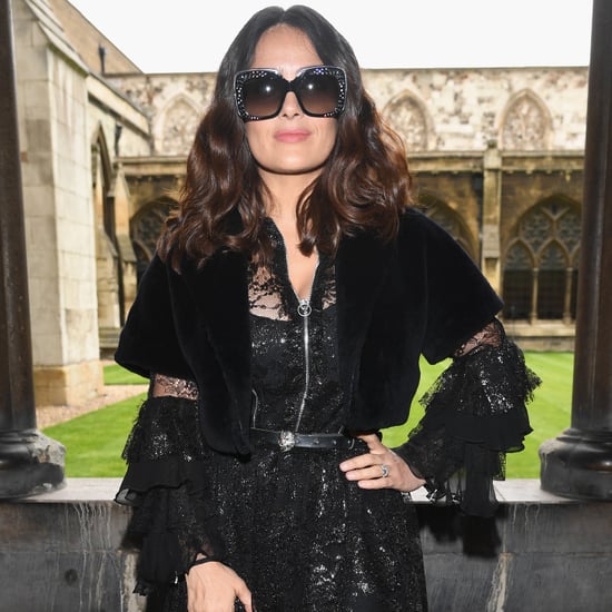 Salma Hayek at Gucci Cruise Show 2016