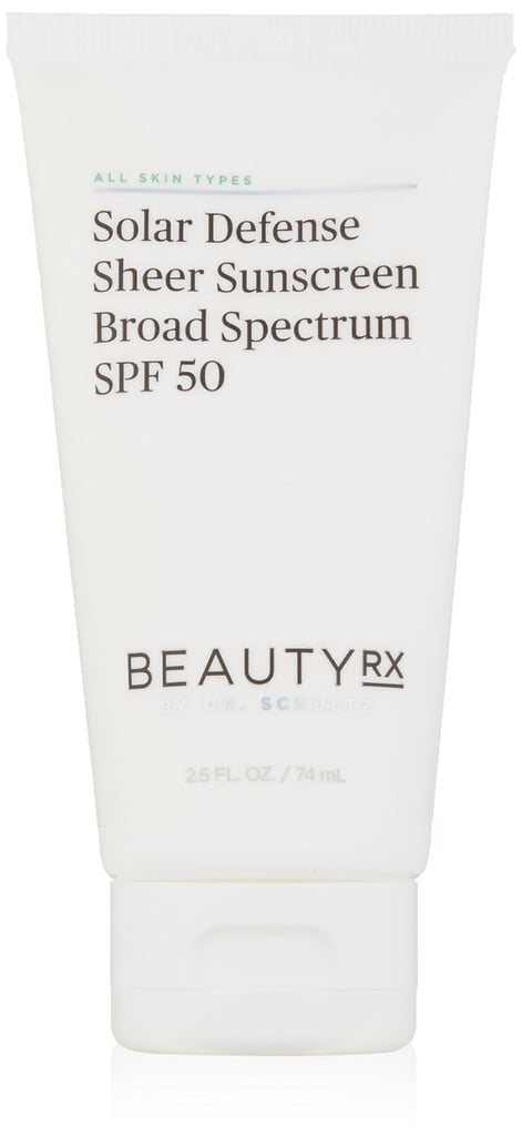 BeautyRX Solar Defense Sheer Sunscreen Broad Spectrum SPF 50 ($42)