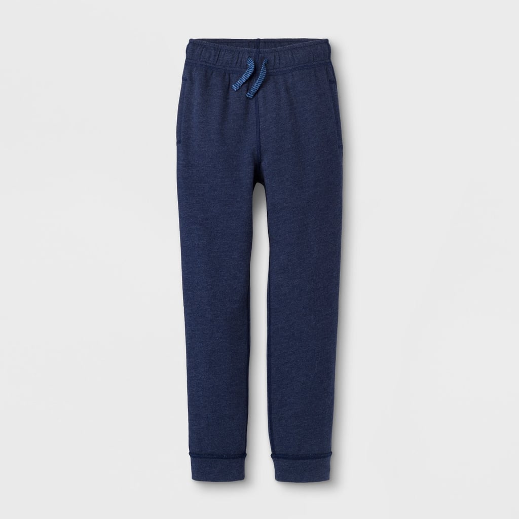 Navy Knit Joggers