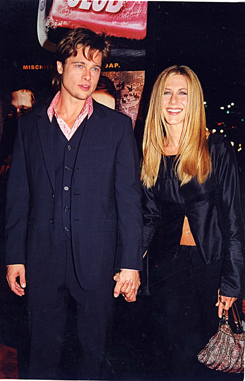 Jennifer Aniston and Brad Pitt in 1999