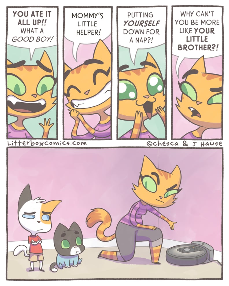 Funny Parenting Cat Comics Litterbox Comics POPSUGAR Family