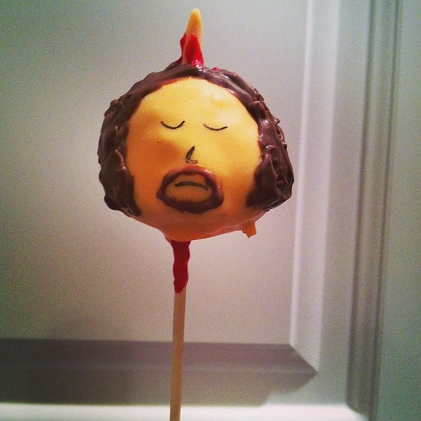 Ned Stark Cake Pop