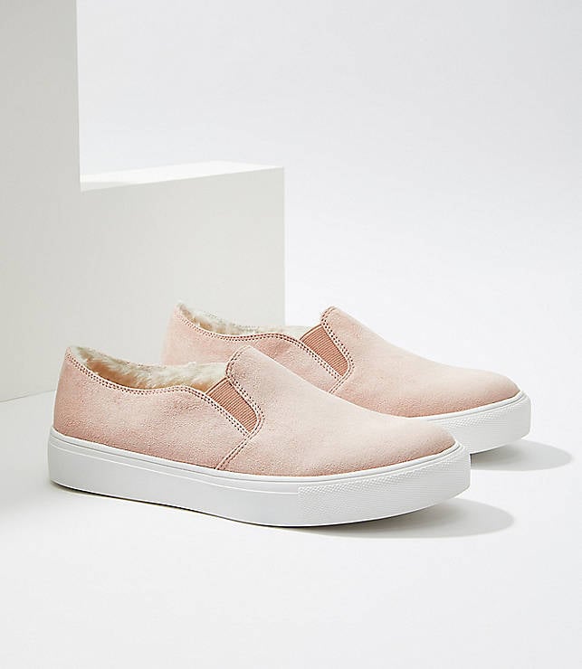 Loft Faux Fur Lined Sneakers