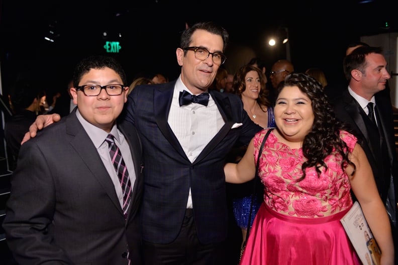 Rico Rodriguez, Ty Burrell, and Raini Rodriguez